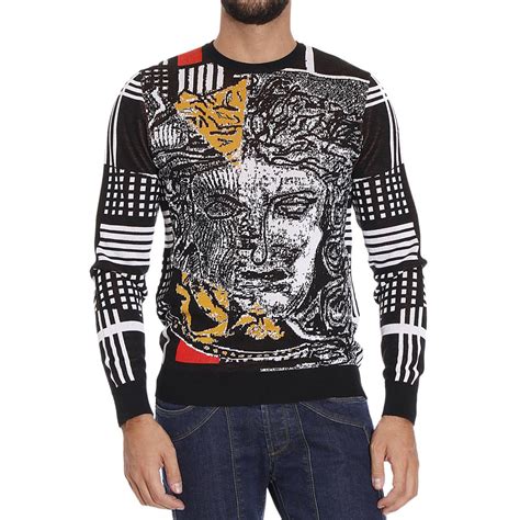 herren pullover versace|Versace jumper men's.